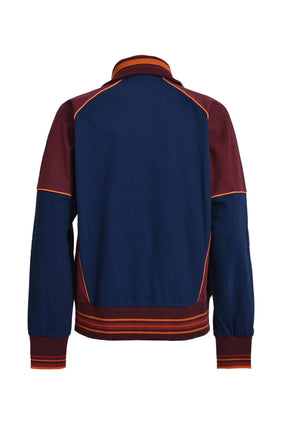 TRACK TOP / NAVY / BURGUNDY