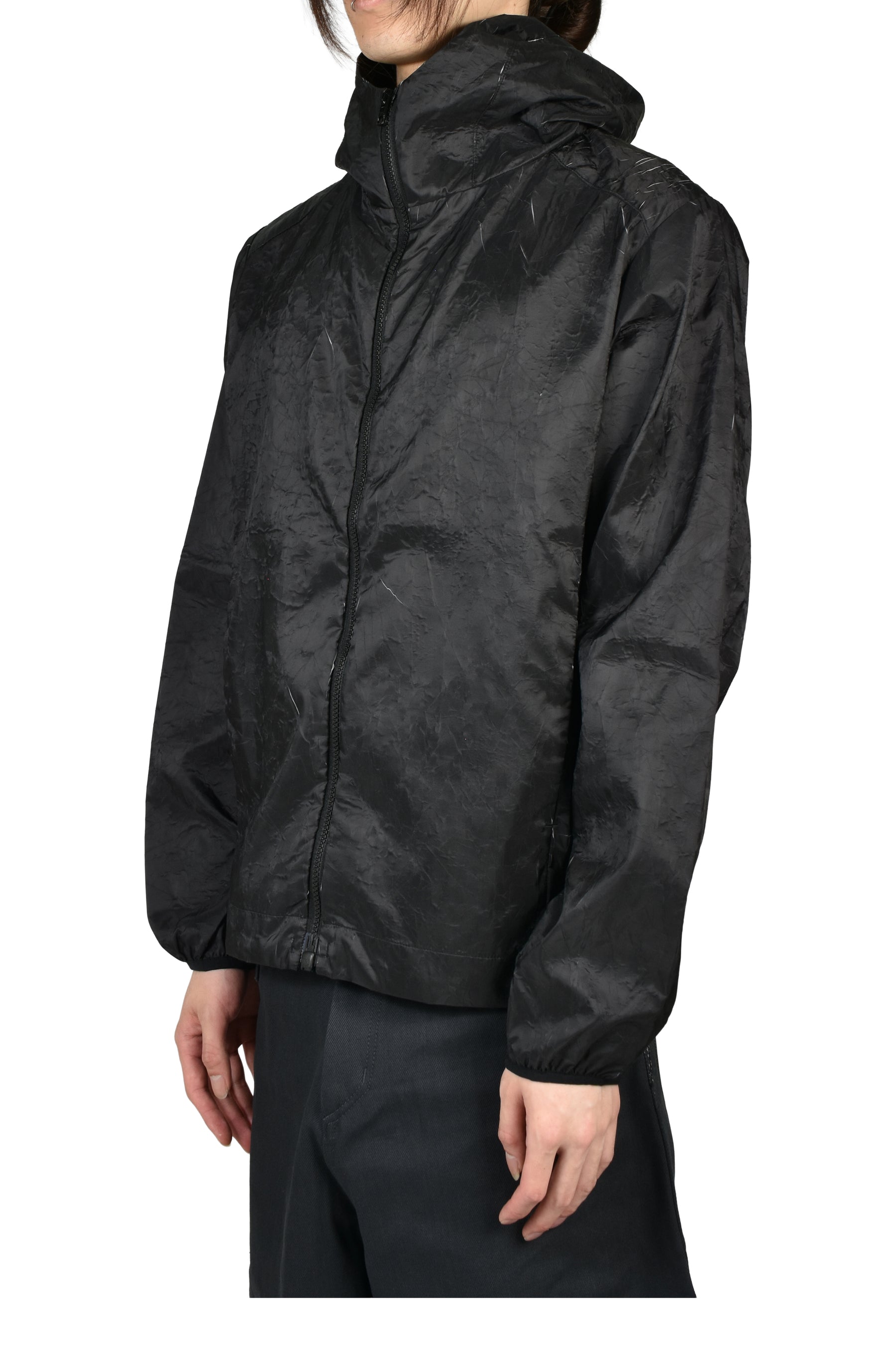 INVERTED PLEAT SHELL / BLACK