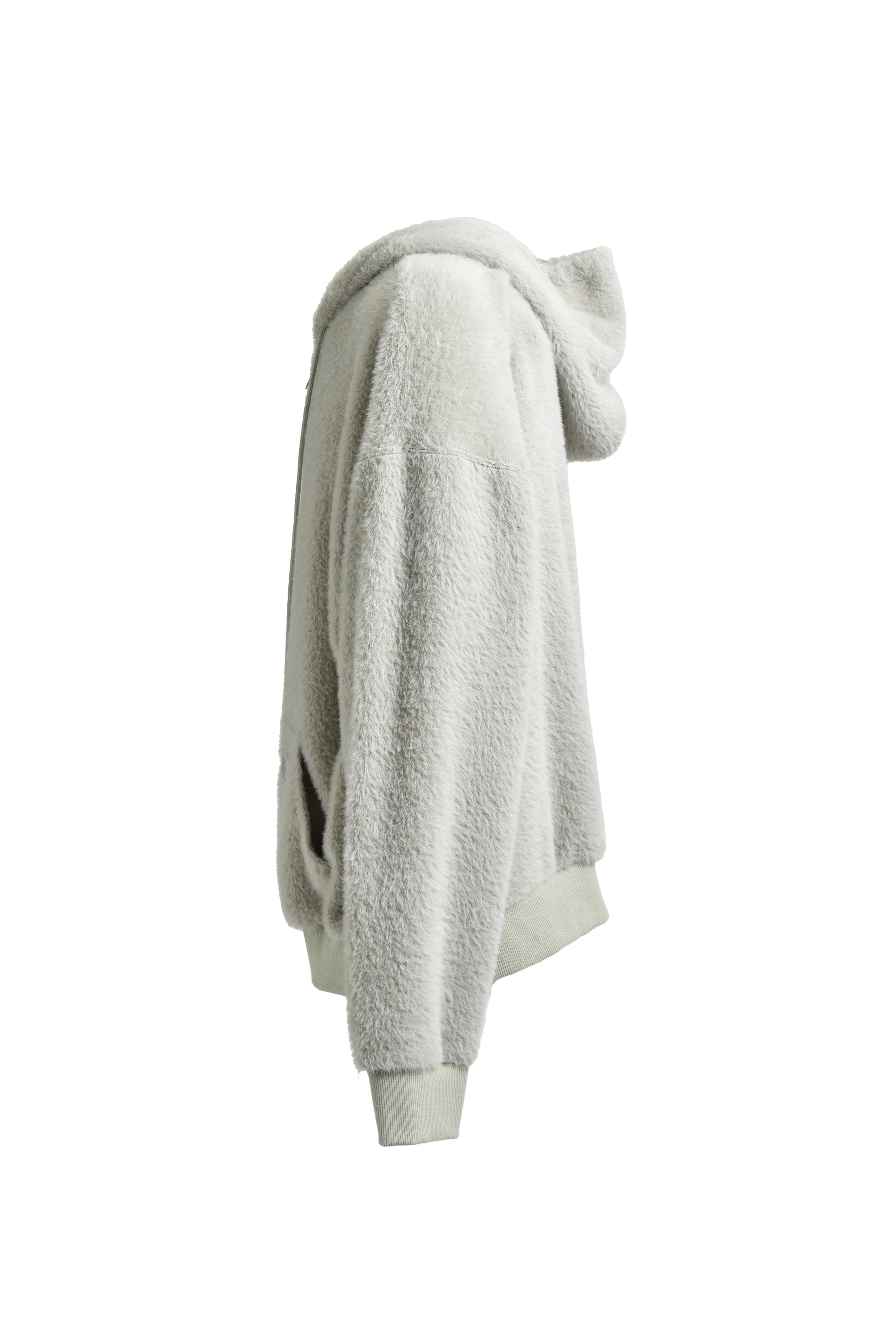 TEDDY BEAR HOODED SEWATER / MINT 