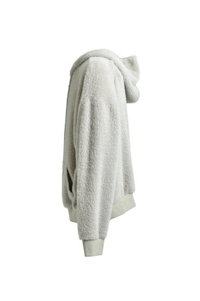 TEDDY BEAR HOODED SEWATER / MINT 