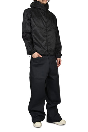 INVERTED PLEAT SHELL / BLACK