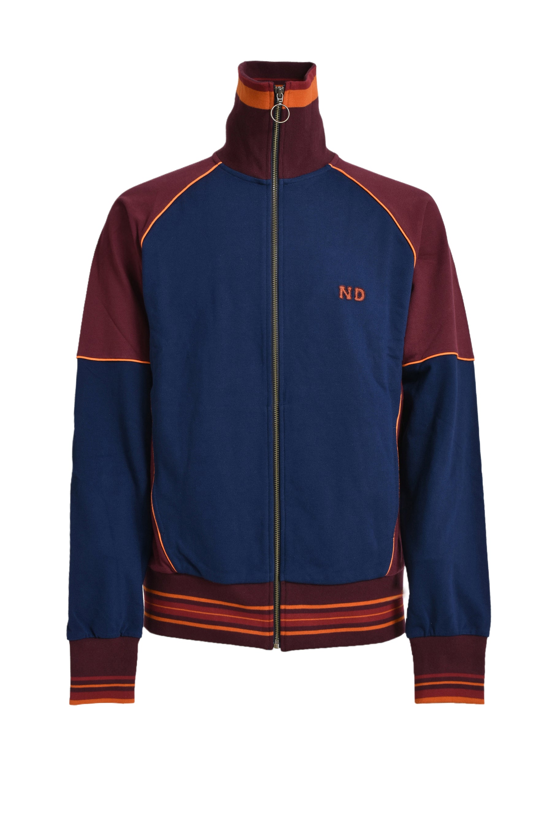 TRACK TOP / NAVY / BURGUNDY