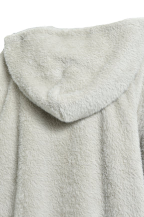 TEDDY BEAR HOODED SEWATER / MINT 