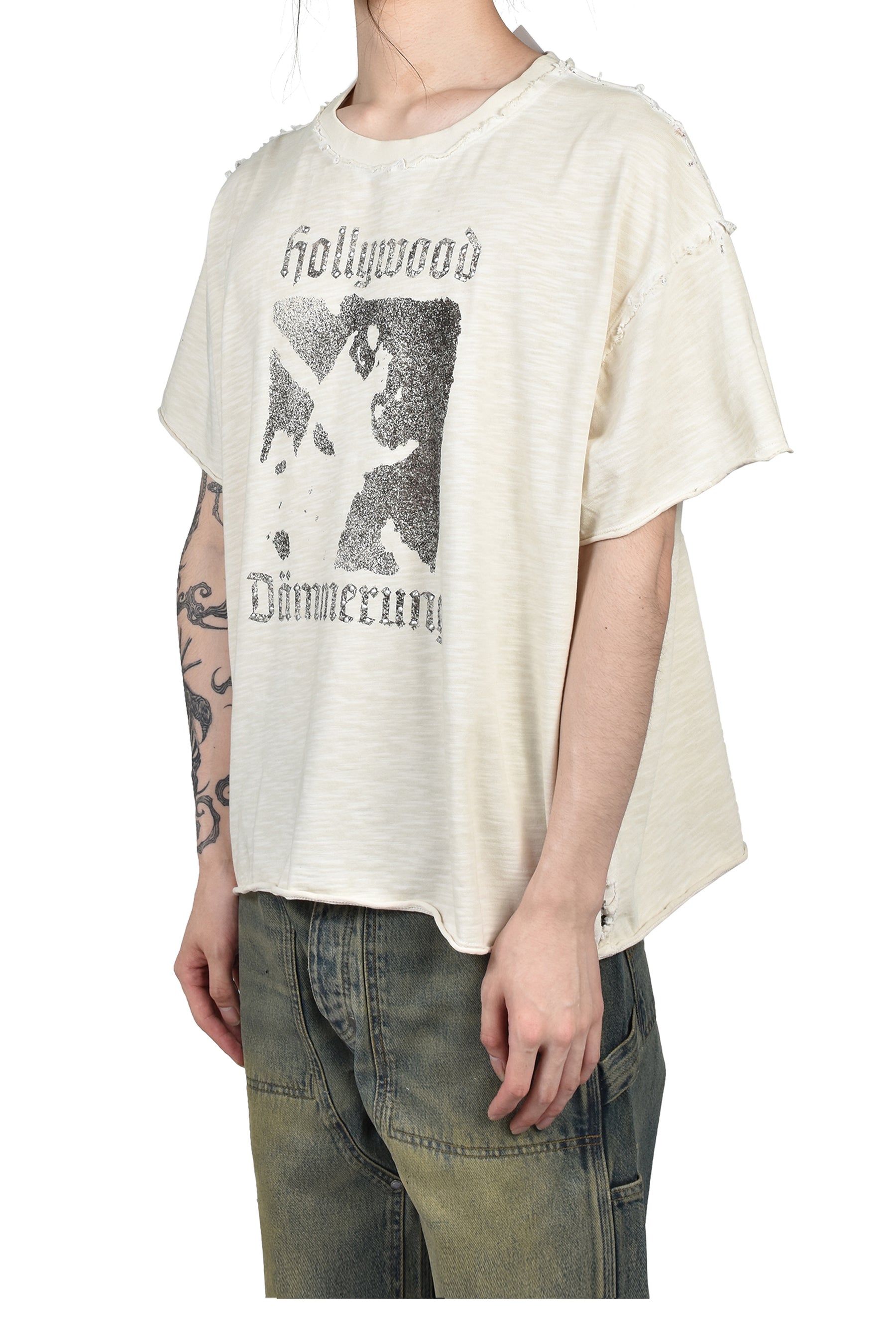 HOLLYWOOD DAMMERUNG T-SHIRT / Lv.2.5 / WHT