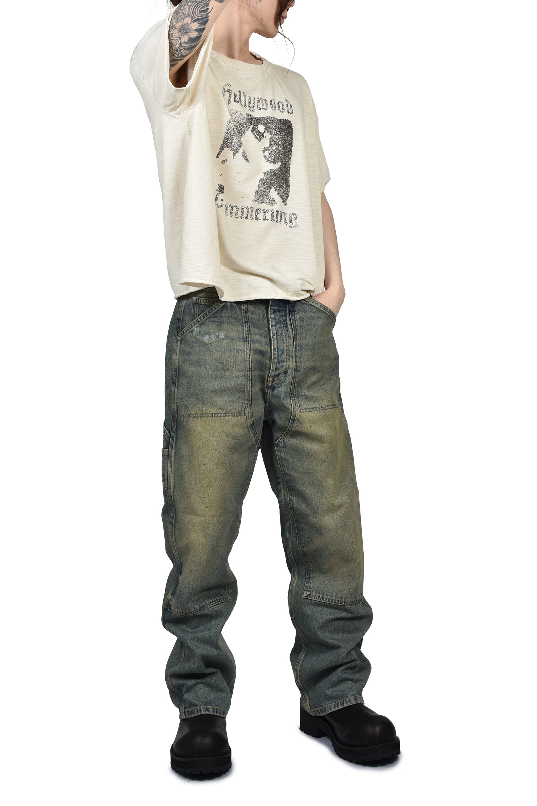 HOLLYWOOD DAMMERUNG T-SHIRT / Lv.2.5 / WHT