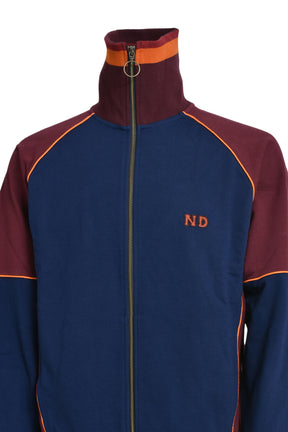 TRACK TOP / NAVY / BURGUNDY