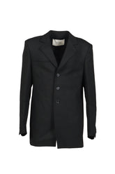SINGLE BREASTED JACKET / BLK