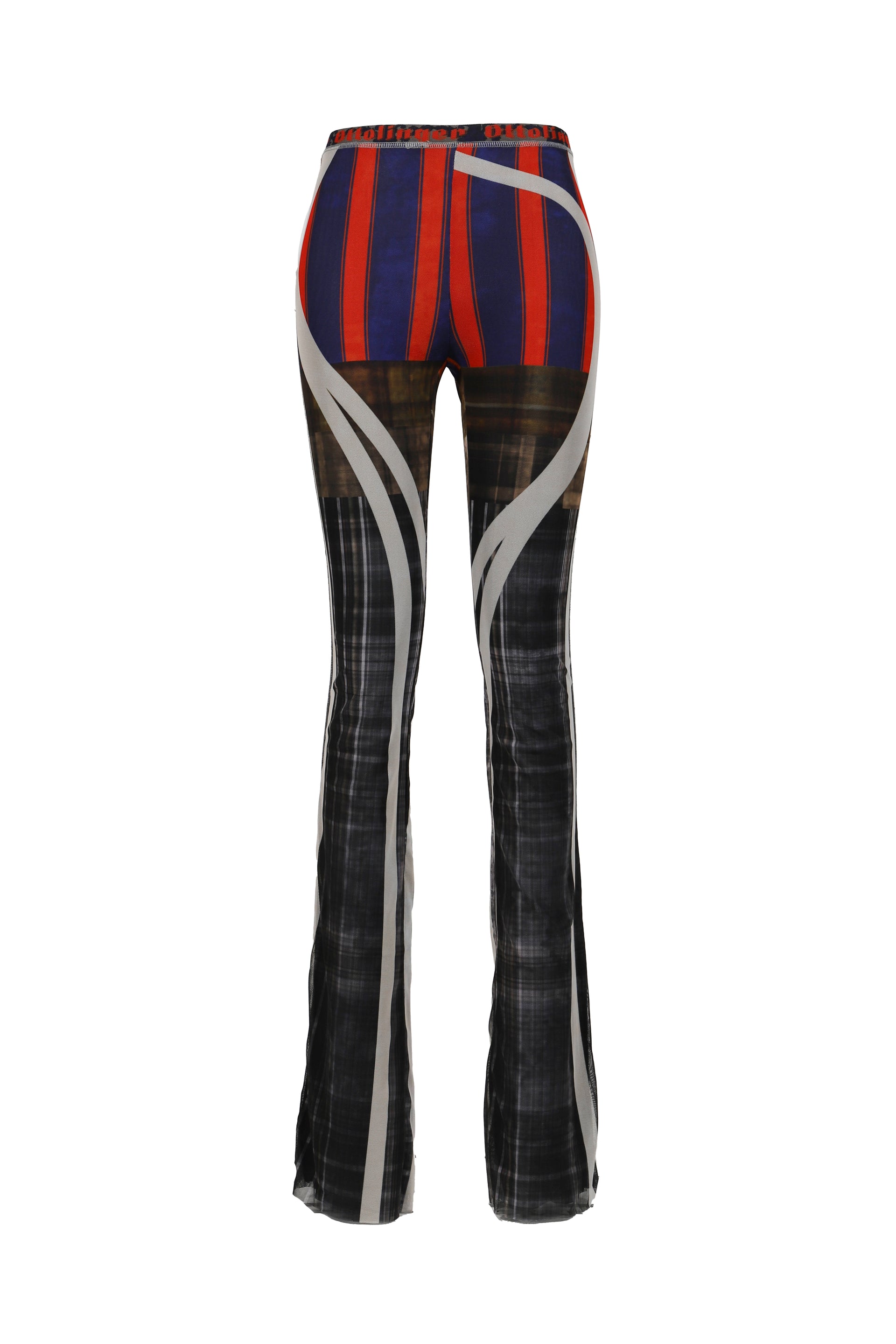 MESH PANTS / RACING PLAID