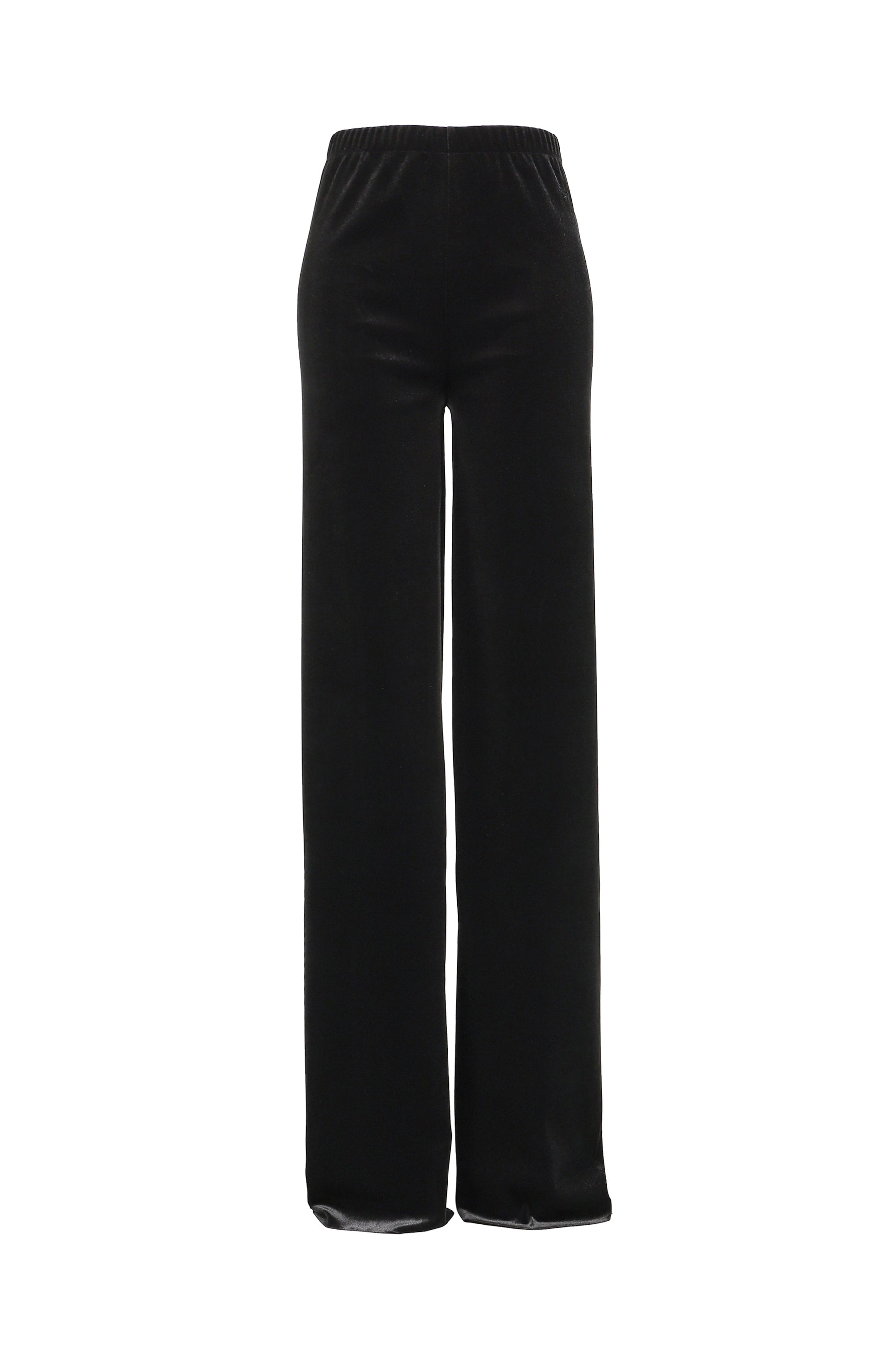 PUSH-UP VELVET PANTS / BLK