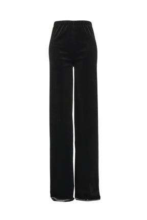 PUSH-UP VELVET PANTS / BLK