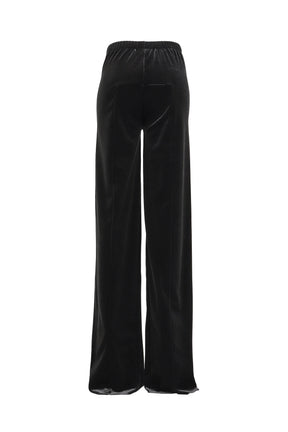 PUSH-UP VELVET PANTS / BLK