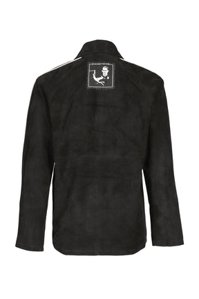SUEDE ACADEMIE JACKET / BLK IVO