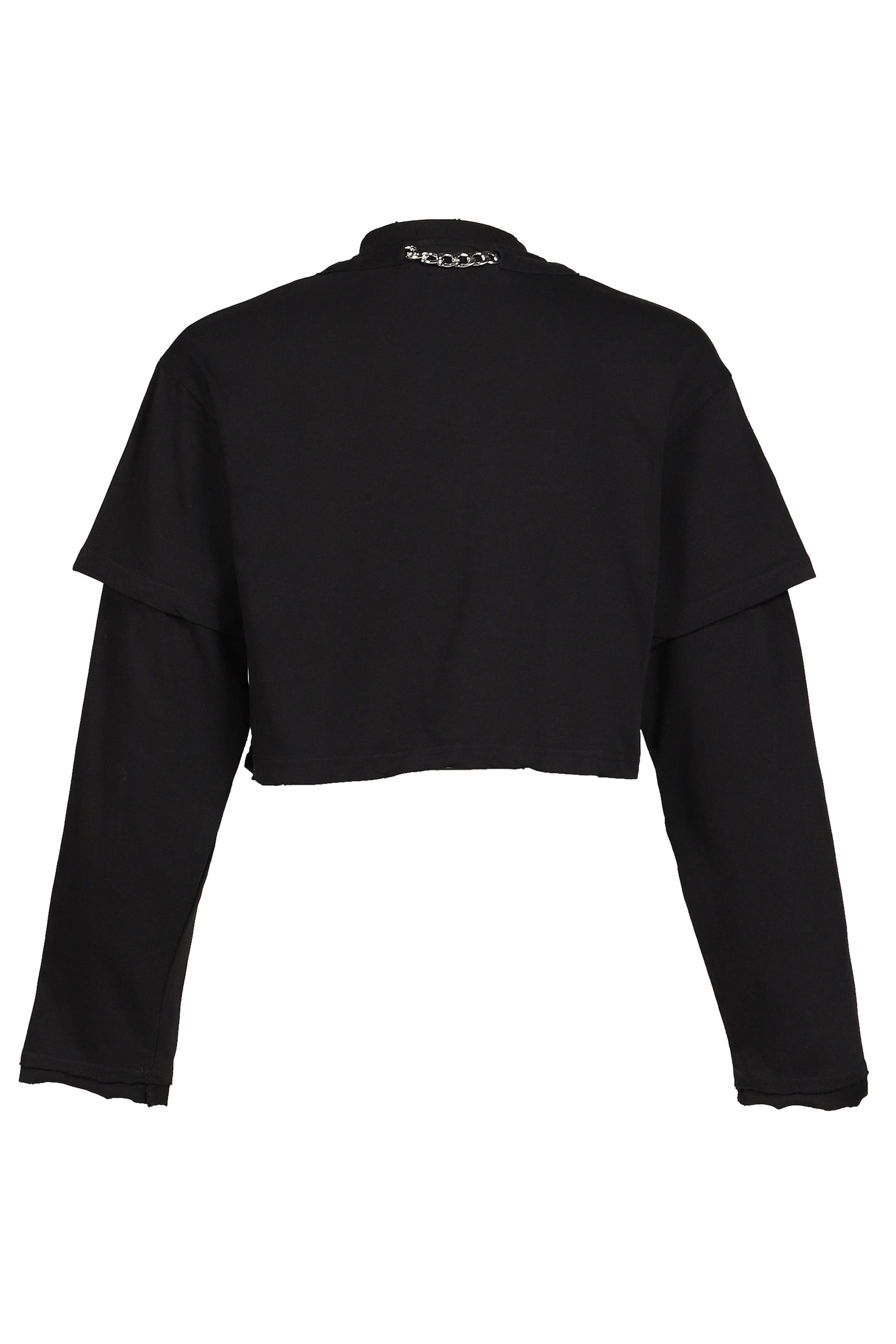 I AM DJ LONGSLEEVE / BLK