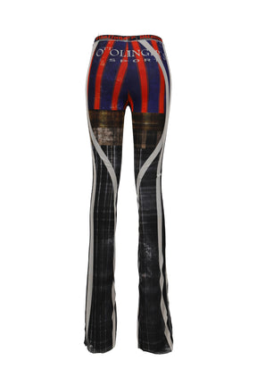 MESH PANTS / RACING PLAID