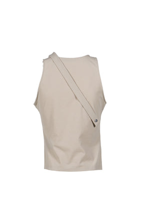 HELIOT EMIL HAEMATITE TANK TOP / STONE