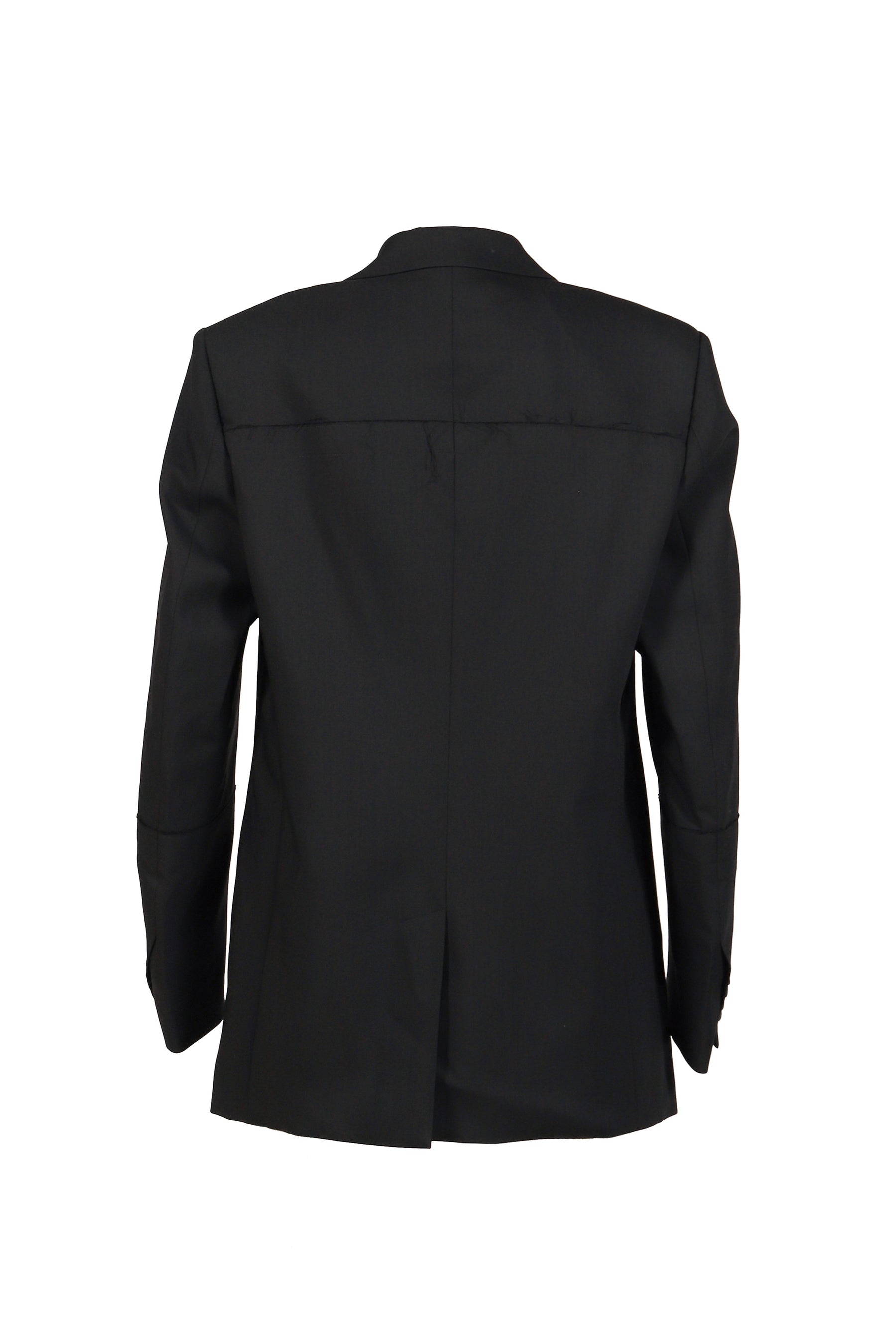 SINGLE BREASTED JACKET / BLK