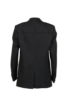 SINGLE BREASTED JACKET / BLK