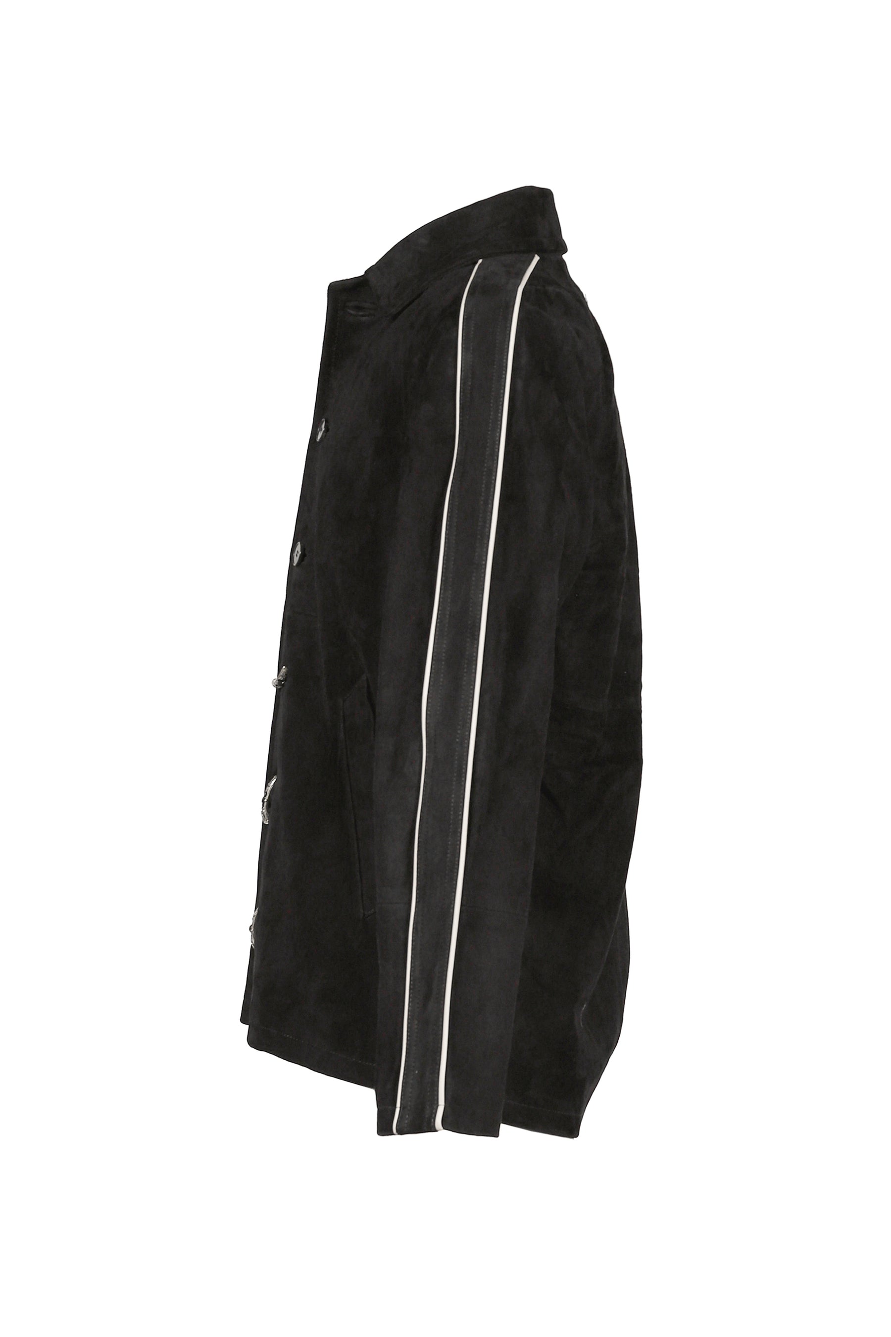 SUEDE ACADEMIE JACKET / BLK IVO