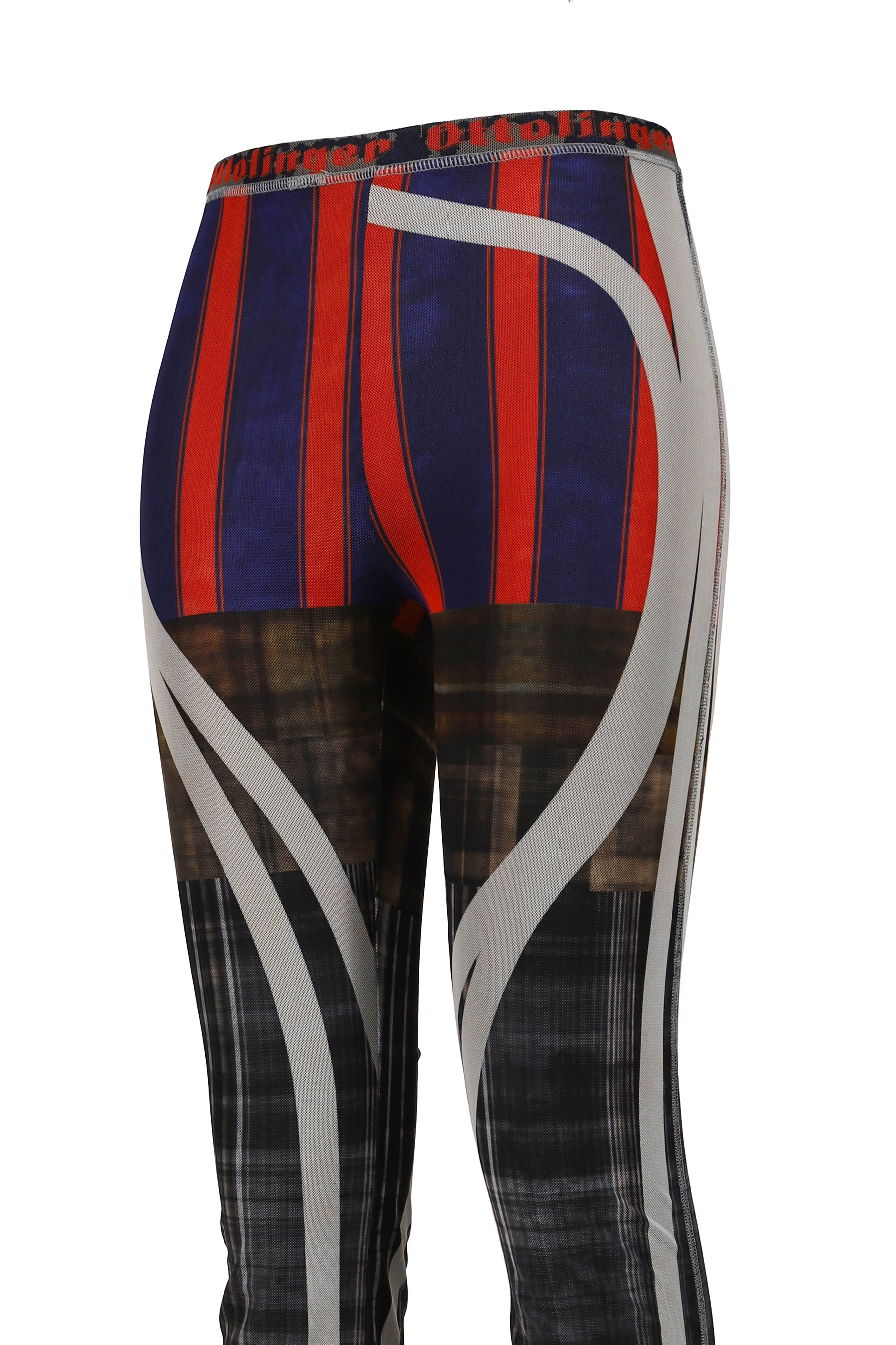 MESH PANTS / RACING PLAID