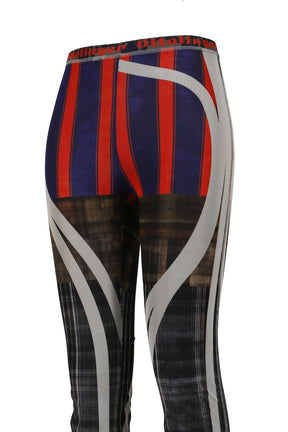 MESH PANTS / RACING PLAID