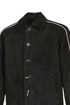 SUEDE ACADEMIE JACKET / BLK IVO