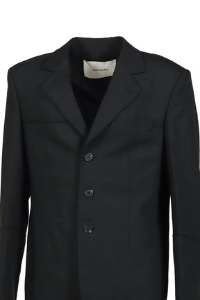SINGLE BREASTED JACKET / BLK