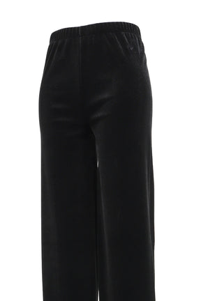 PUSH-UP VELVET PANTS / BLK
