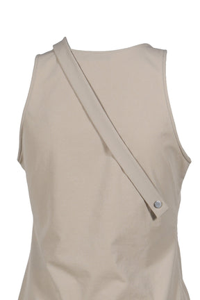 HELIOT EMIL HAEMATITE TANK TOP / STONE