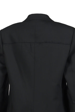 SINGLE BREASTED JACKET / BLK