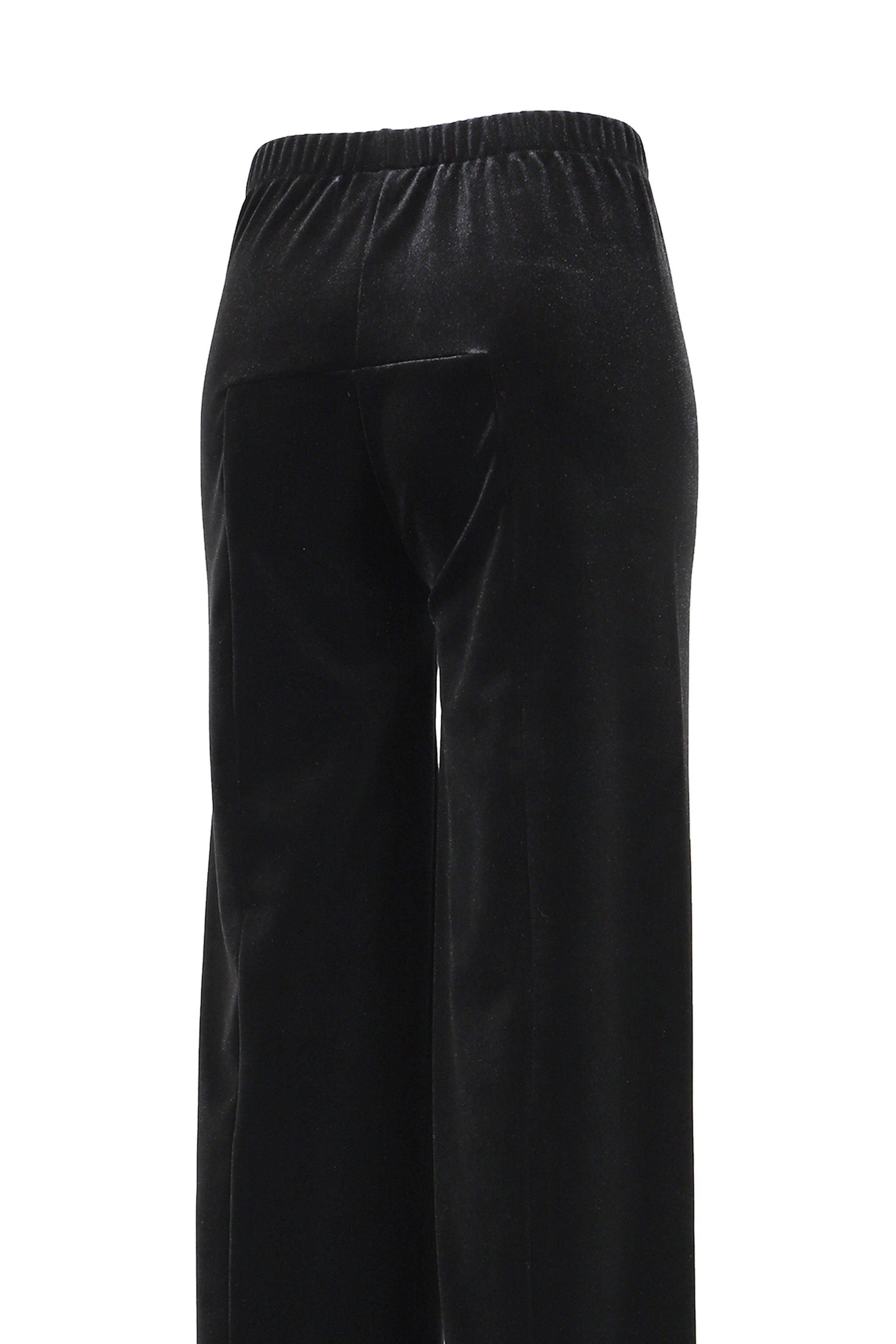 PUSH-UP VELVET PANTS / BLK