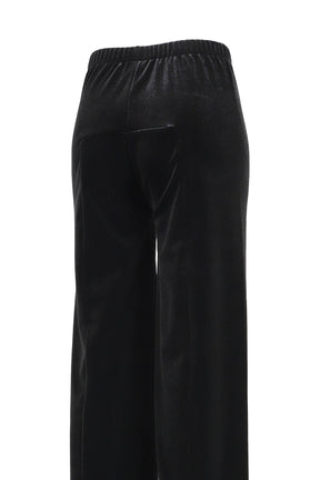 PUSH-UP VELVET PANTS / BLK
