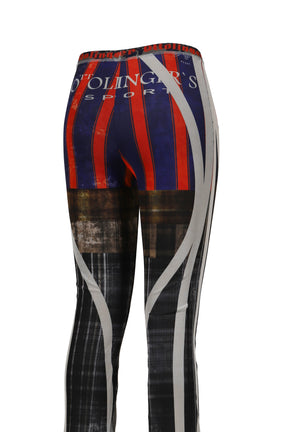 MESH PANTS / RACING PLAID
