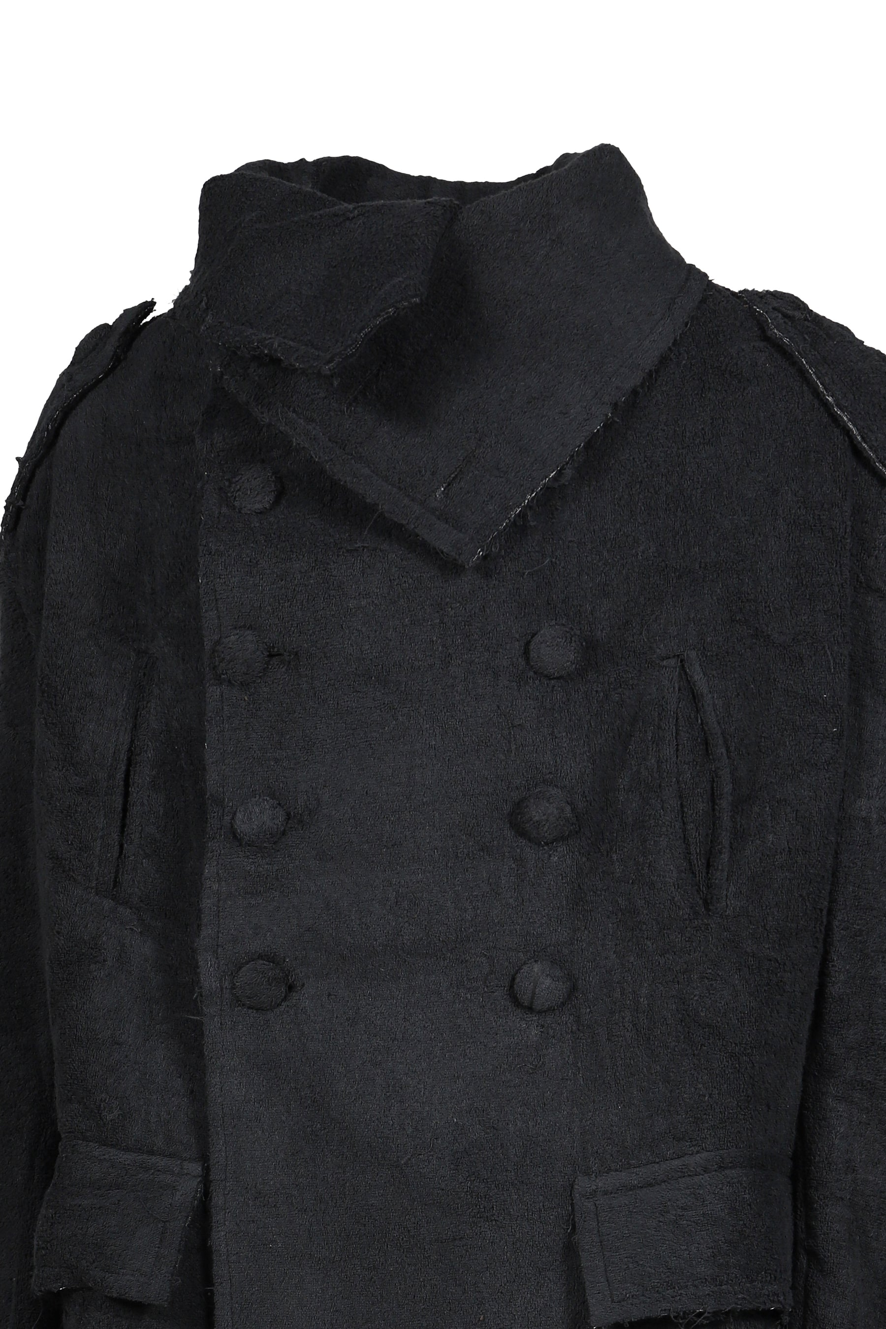 DENIM TRUCKER JACKET / BLK