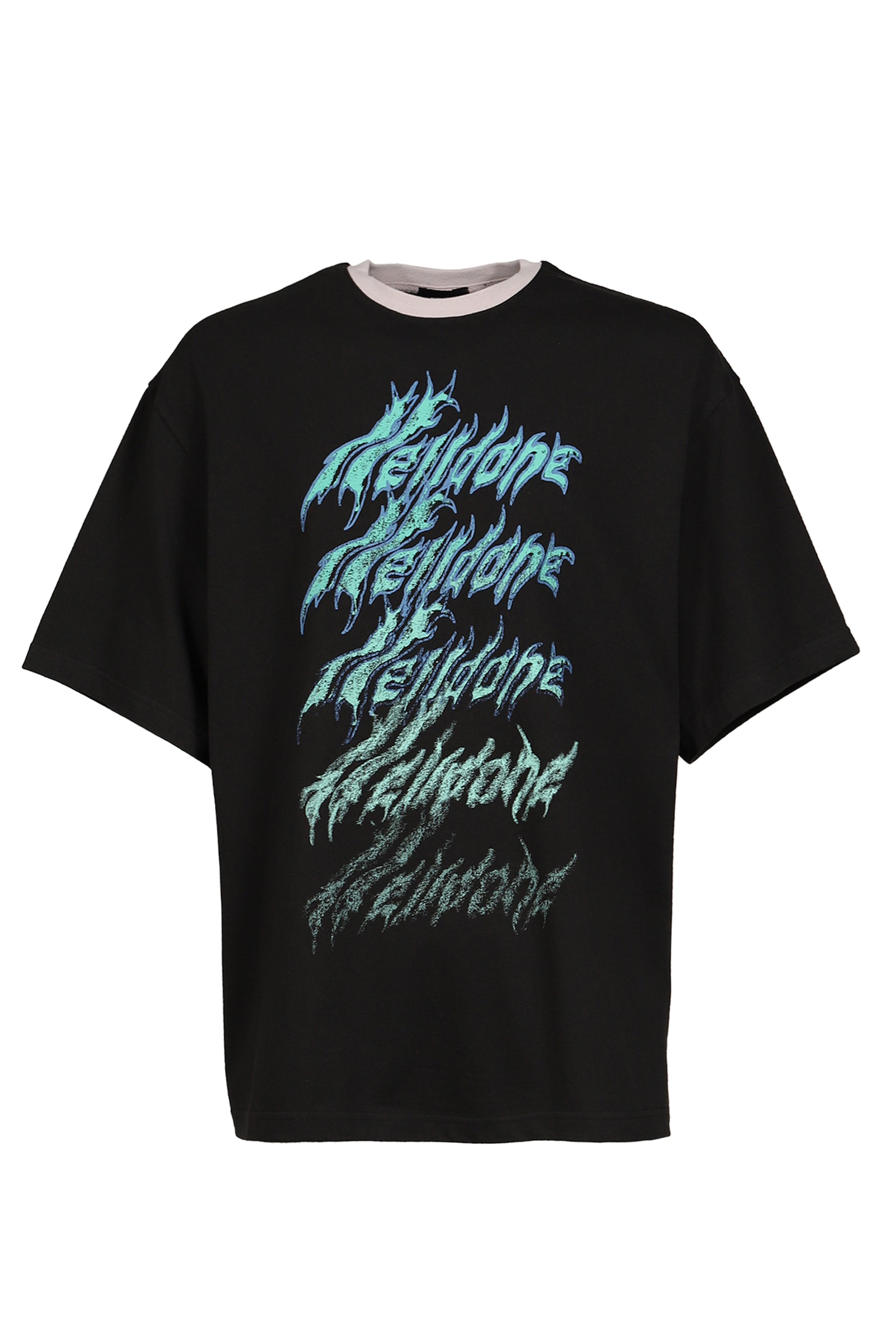 BLACK CRAYON MULTI LOGO T-SHIRT / BLK