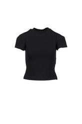 VETEMENTS FRONT SLEEVE BABY T-SHIRT / BLK