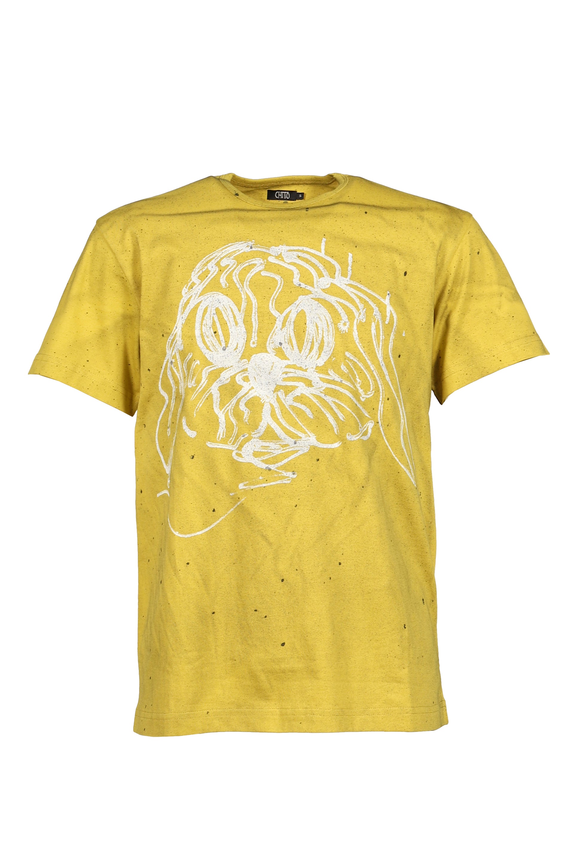 BONES TEE / SPRAYED GOLD