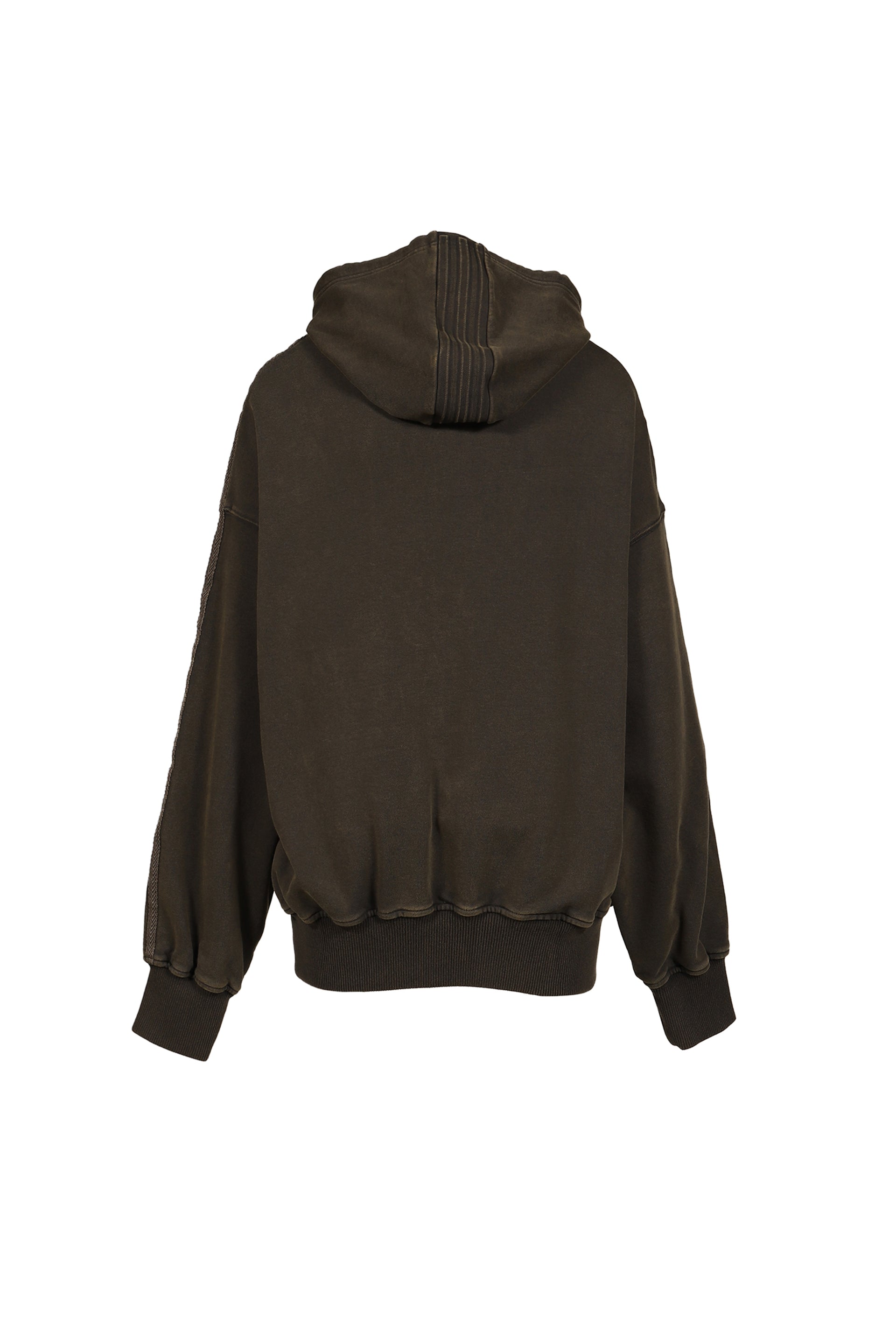 AVAVAV SHOULDERLESS HOODIE / CARBON