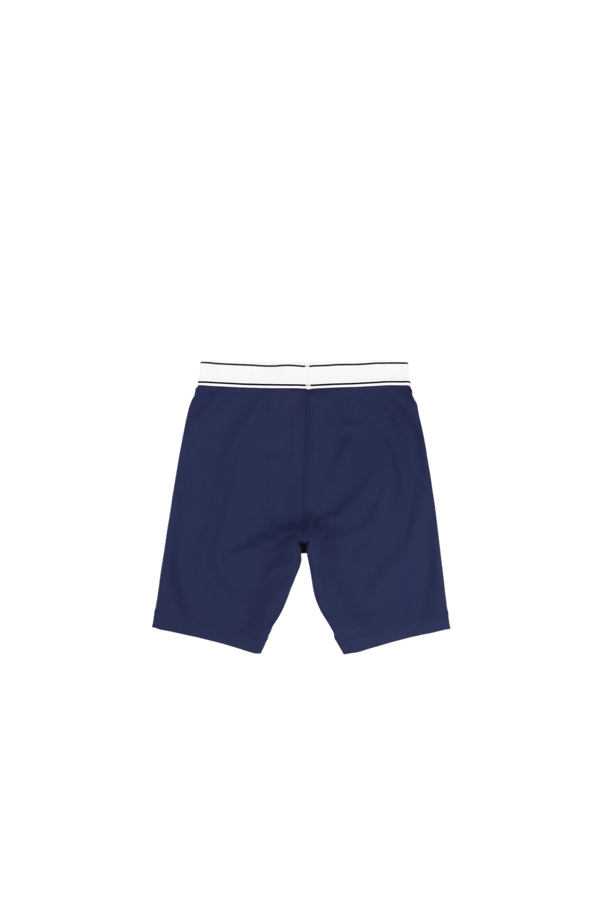 SERIF LOGO BIKER SHORTS NAVY / NVY