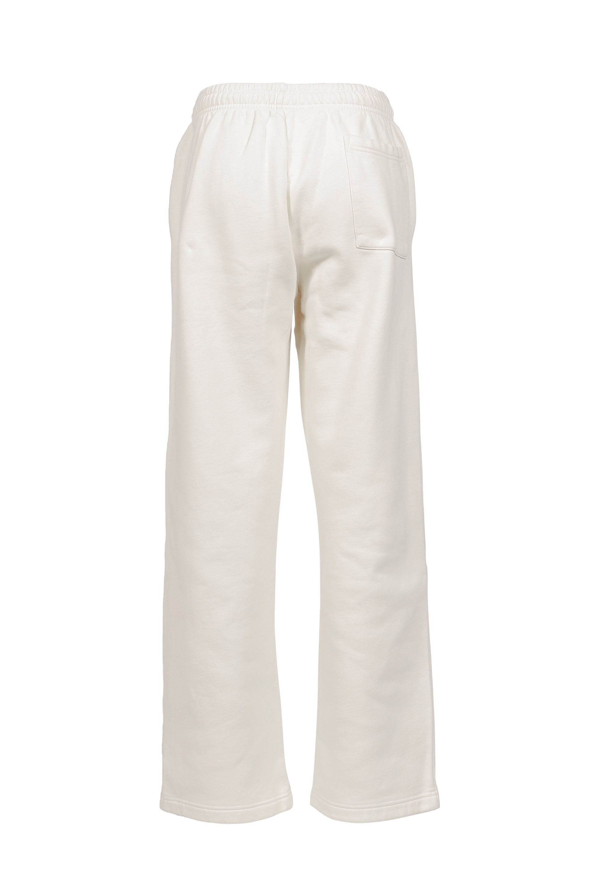 VENDOME LA EMBROIDERED WIDE SWEATPANT / ECRU