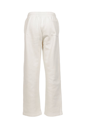 VENDOME LA EMBROIDERED WIDE SWEATPANT / ECRU