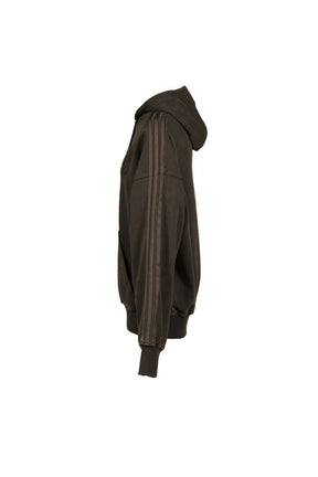 AVAVAV SHOULDERLESS HOODIE / CARBON