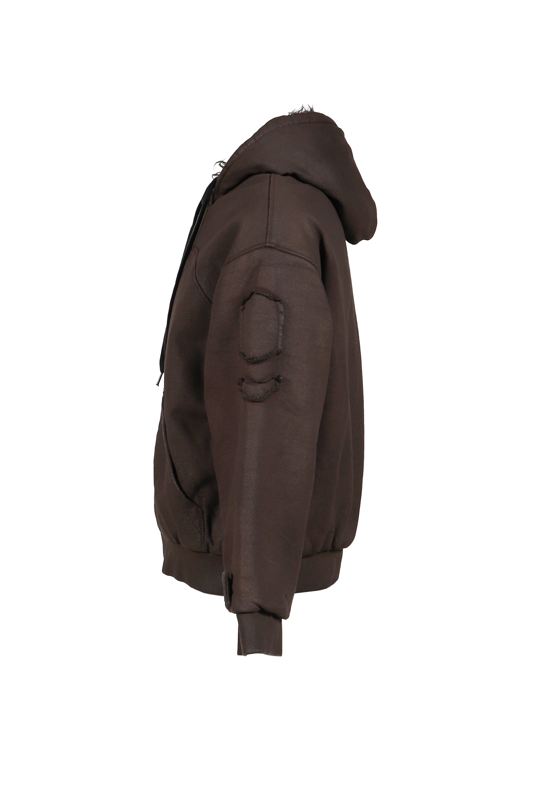 HOODIE WAXED JACKET / D.BRW