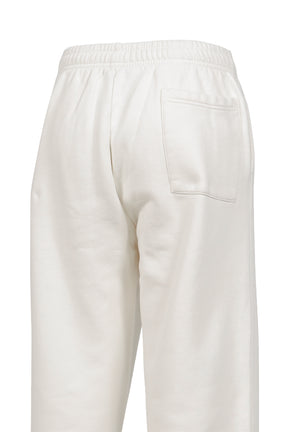 VENDOME LA EMBROIDERED WIDE SWEATPANT / ECRU