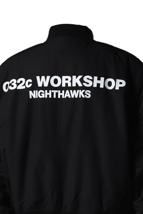 NIGHTHAWKS BOMBER JACKET / BLK