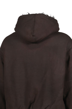 HOODIE WAXED JACKET / D.BRW