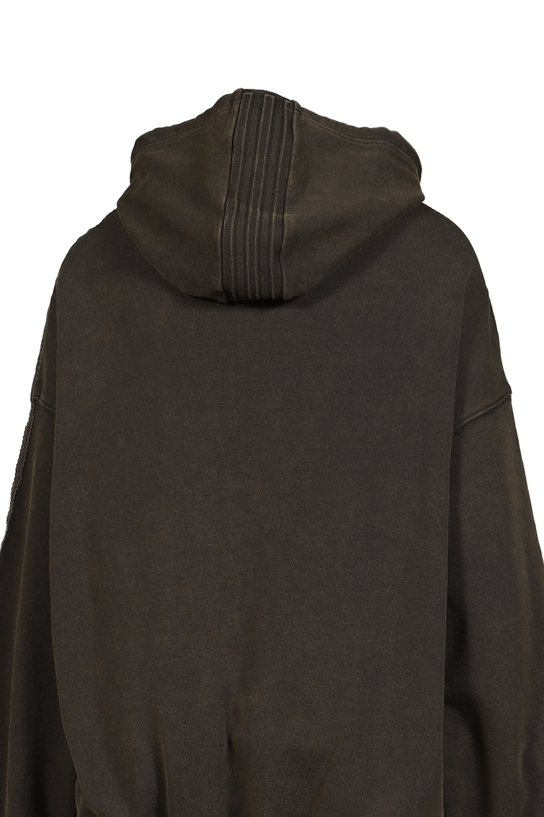 AVAVAV SHOULDERLESS HOODIE / CARBON