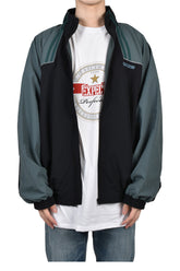T-LINING TRACK JACKET / BLK TEAL BLK