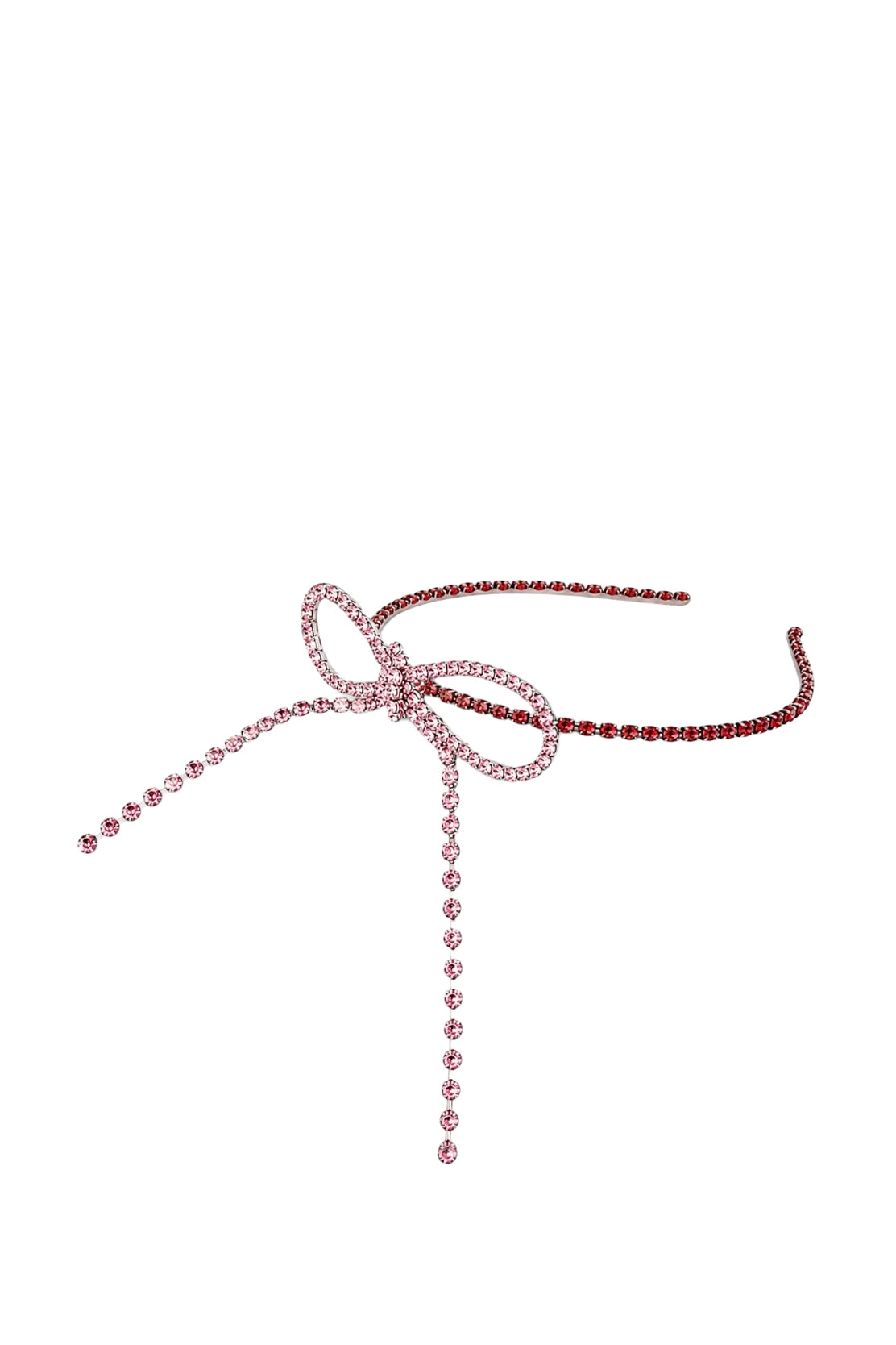 BIG RIBBON HAIRBAND / PNK / RED