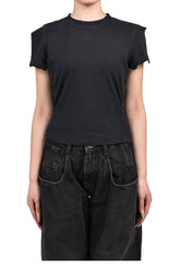 FRONT SLEEVE BABY T-SHIRT / BLK