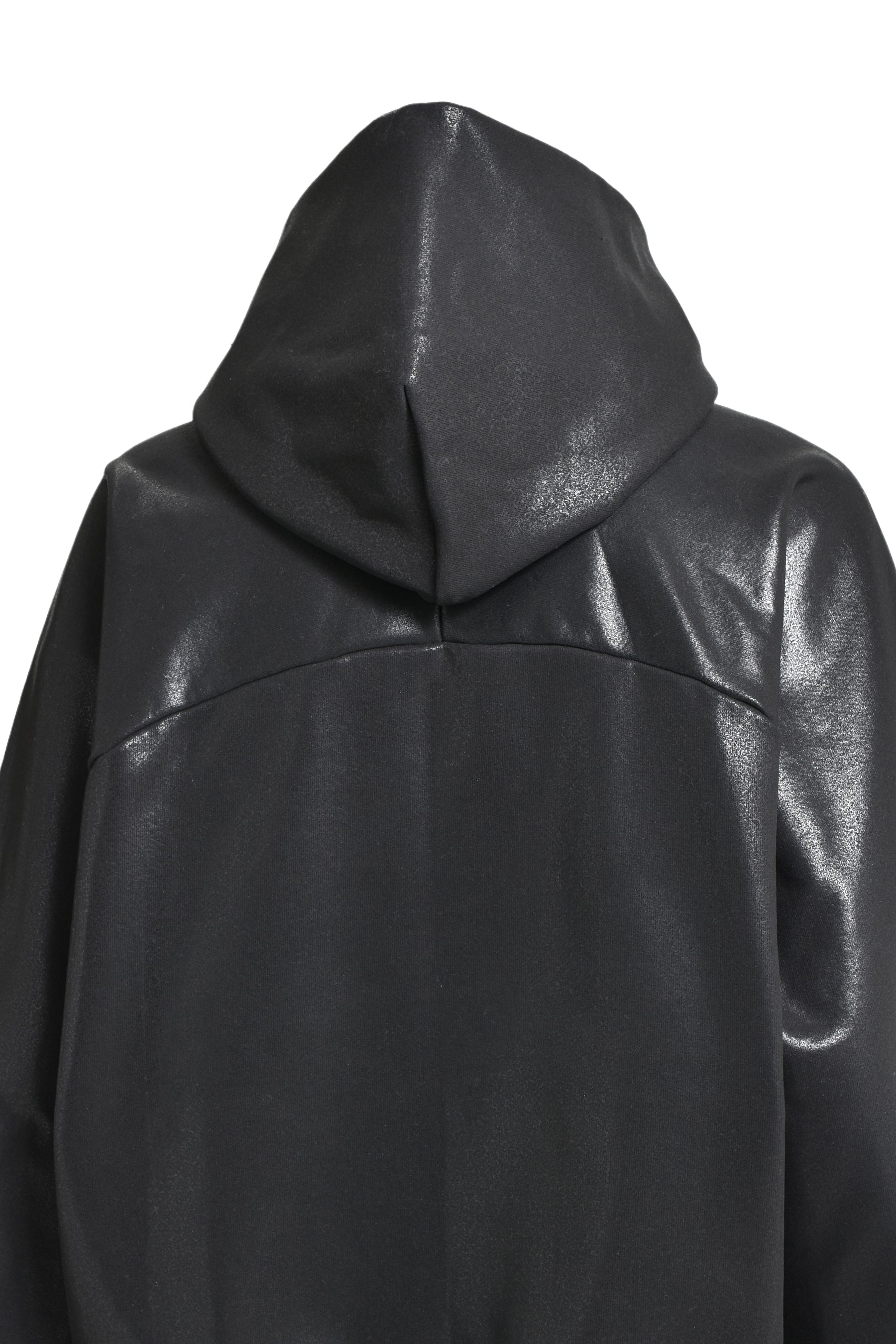 WAXED OG LOGO HOODIE / BLK